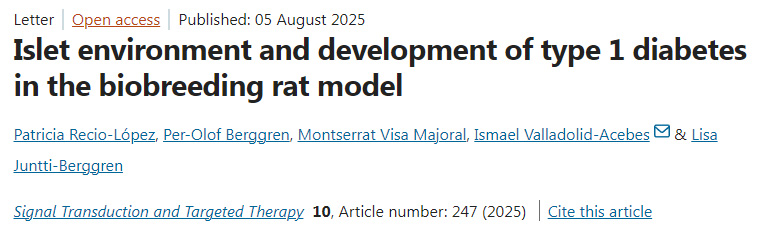 BioBreading大鼠模型中胰島環境與1型糖尿病發生