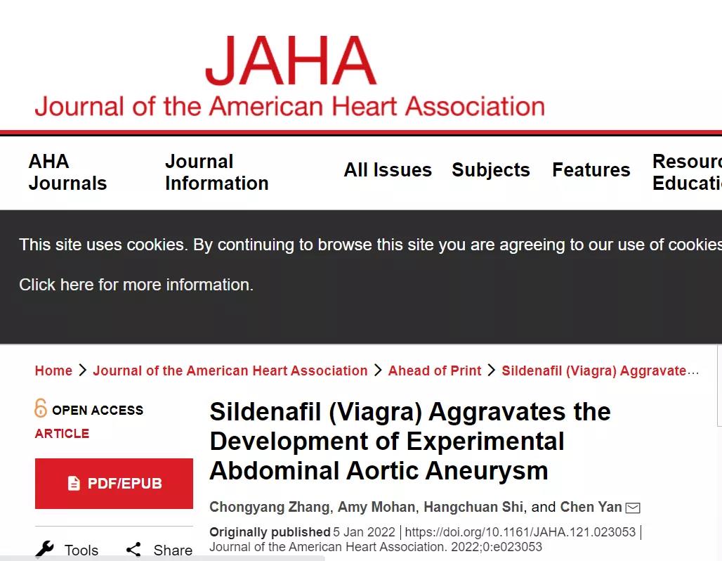 “偉哥”也有短板！會加速腹主動脈瘤惡化