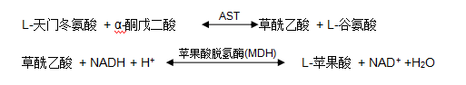 谷草轉氨酶(AST/GOT)檢測原理 谷草轉氨酶(AST/GOT)檢測原理