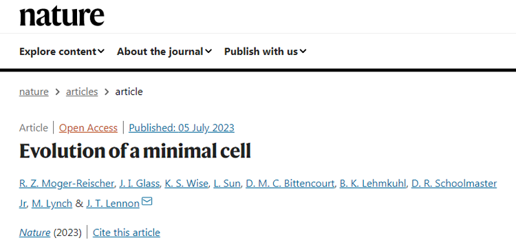研究小組發現簡化版細胞的進化速度和正常細胞一樣快 研究小組發現簡化版細胞的進化速度和正常細胞一樣快