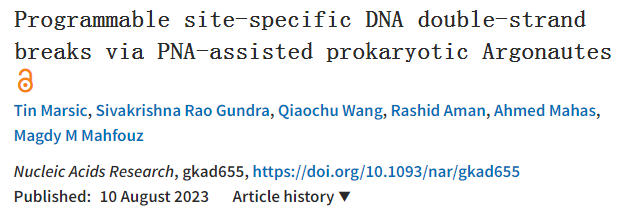 一項創(chuàng)新的基因組編輯技術(shù)用于特定位點的DNA操作